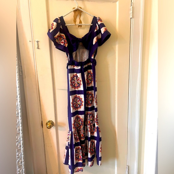 Size medium, blue maxi dress - Picture 4 of 4